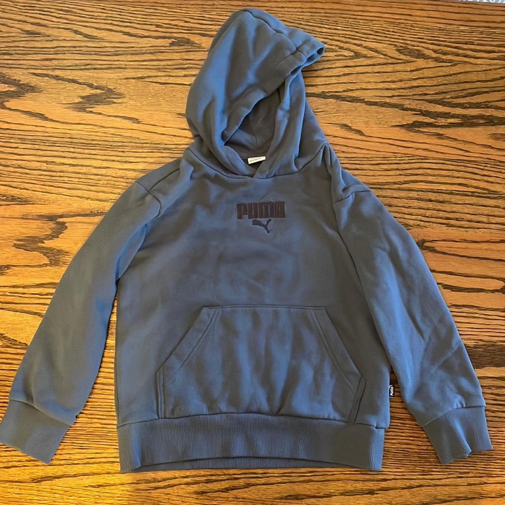 Puma light navy sweat shirt